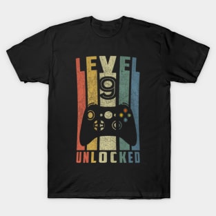 Level 9  9th Video  Birthday T-Shirt